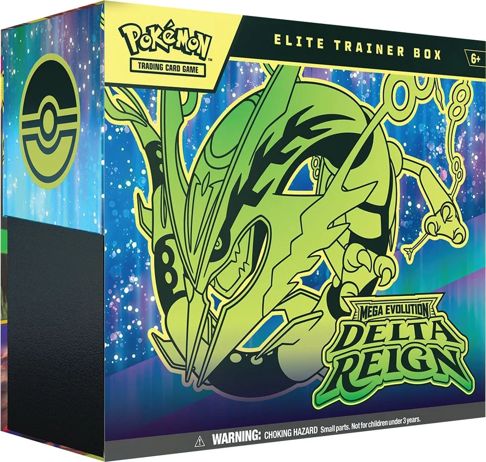Caja de Entrenador Élite (Elite Trainer Box) de Pokémon Dominio Delta