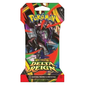 Sobre con funda (Sleeved Booster) de Pokémon Dominio Delta